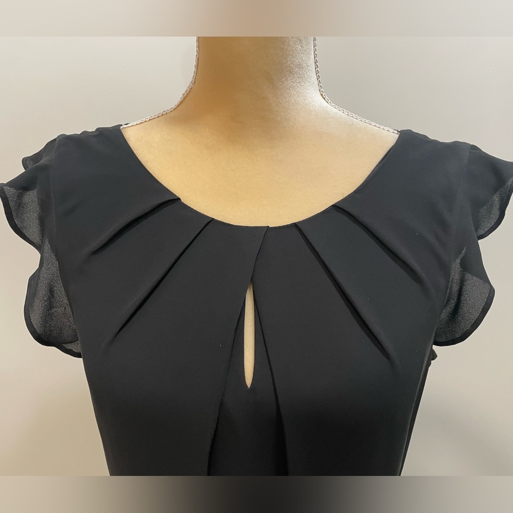 Express Black Lace-Back Dress - Picture 4 of 12
